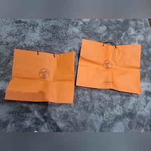 Large Hermes shopping bags